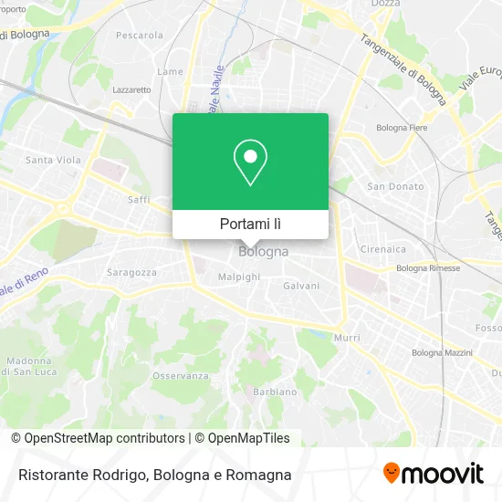 Mappa Ristorante Rodrigo