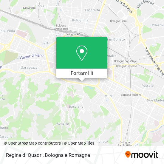 Mappa Regina di Quadri