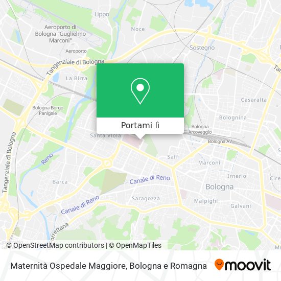 Mappa Maternità Ospedale Maggiore