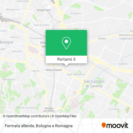 Mappa Fermata allende