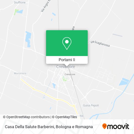 Mappa Casa Della Salute Barberini