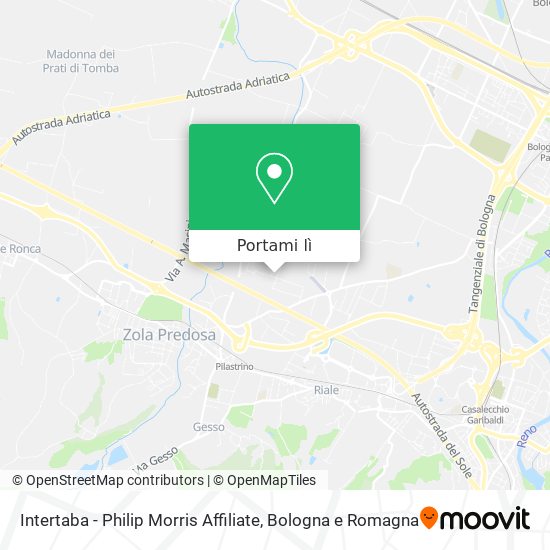 Mappa Intertaba - Philip Morris Affiliate
