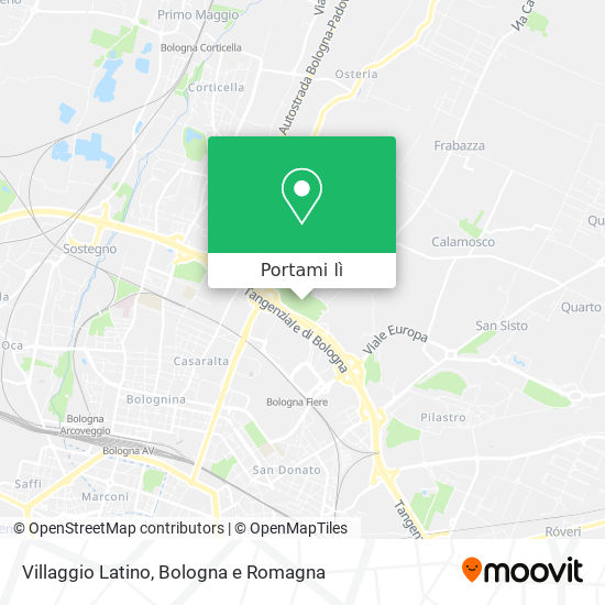 Mappa Villaggio Latino