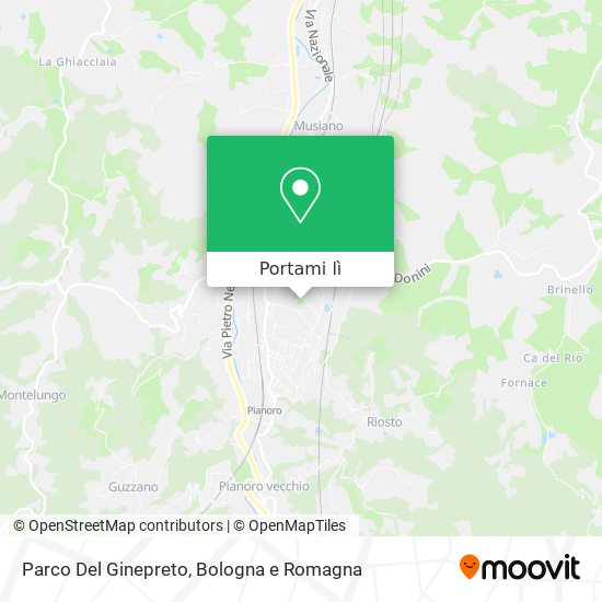 Mappa Parco Del Ginepreto