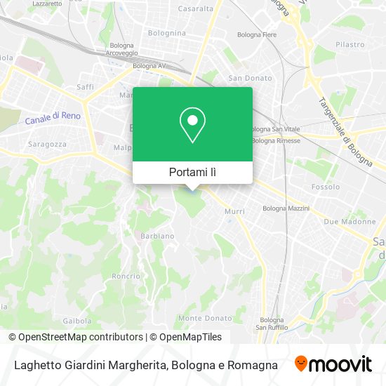 Mappa Laghetto Giardini Margherita