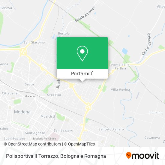 Mappa Polisportiva Il Torrazzo