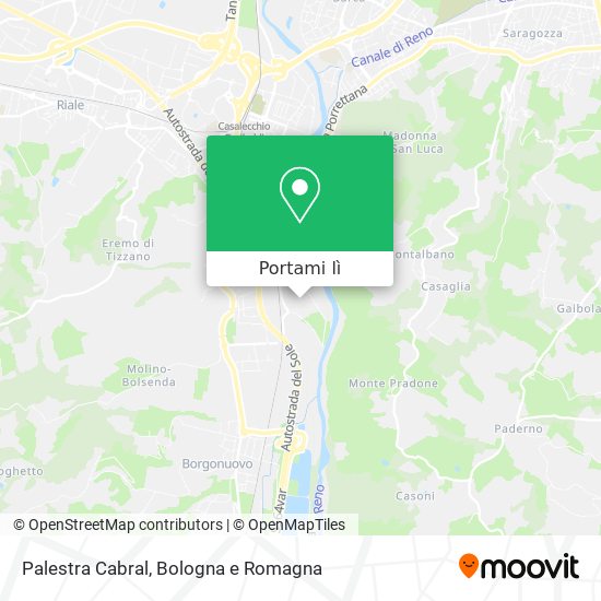 Mappa Palestra Cabral