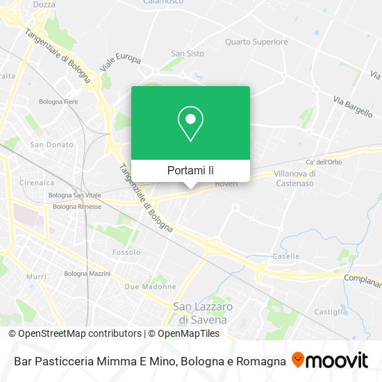 Mappa Bar Pasticceria Mimma E Mino