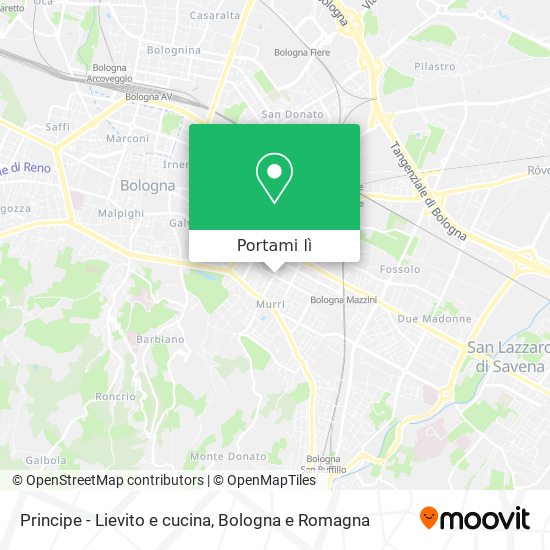 Mappa Principe - Lievito e cucina