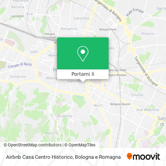 Mappa Airbnb Casa Centro Historico