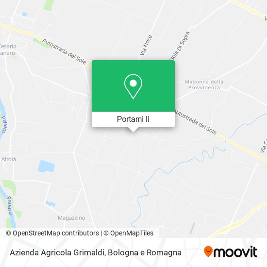 Mappa Azienda Agricola Grimaldi
