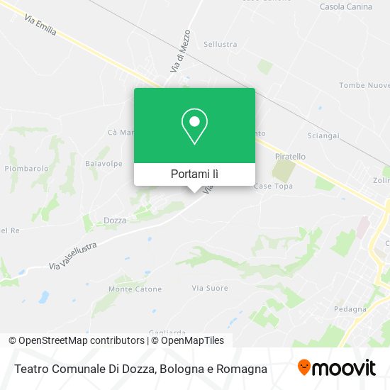 Mappa Teatro Comunale Di Dozza