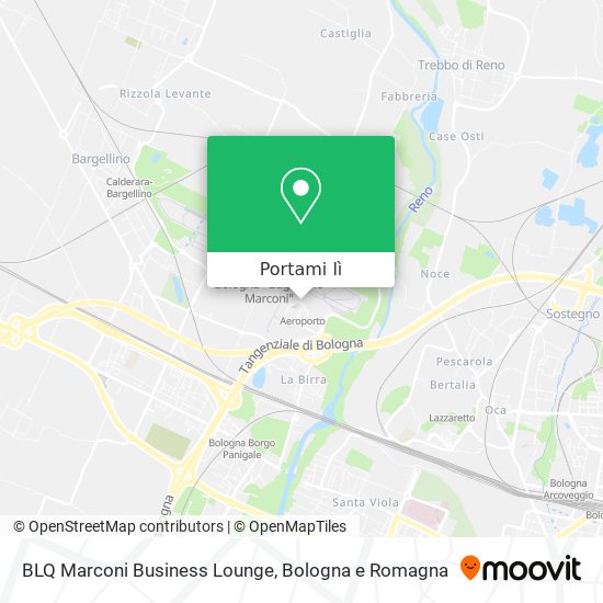 Mappa BLQ Marconi Business Lounge