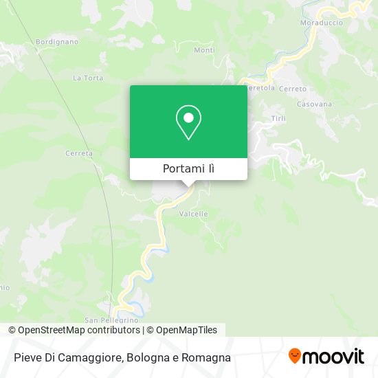 Mappa Pieve Di Camaggiore