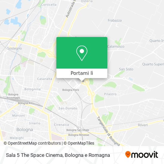 Mappa Sala 5 The Space Cinema