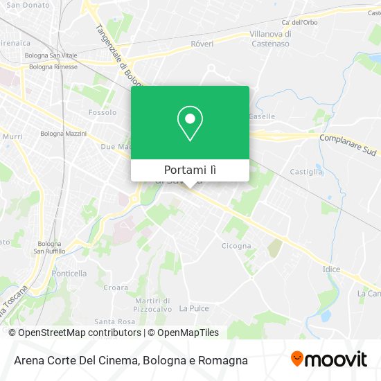 Mappa Arena Corte Del Cinema