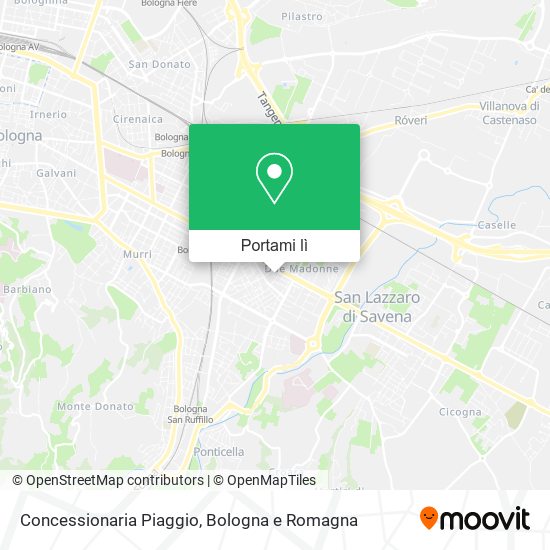 Mappa Concessionaria Piaggio