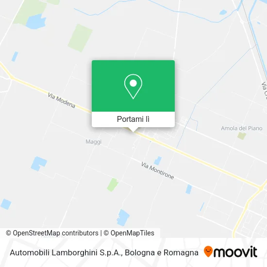 Mappa Automobili Lamborghini S.p.A.