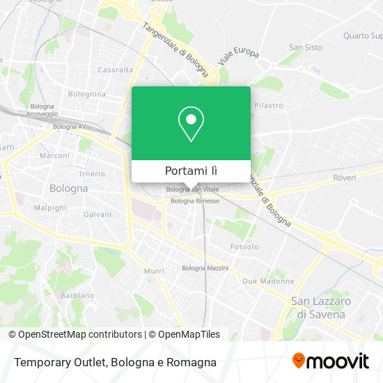 Mappa Temporary Outlet