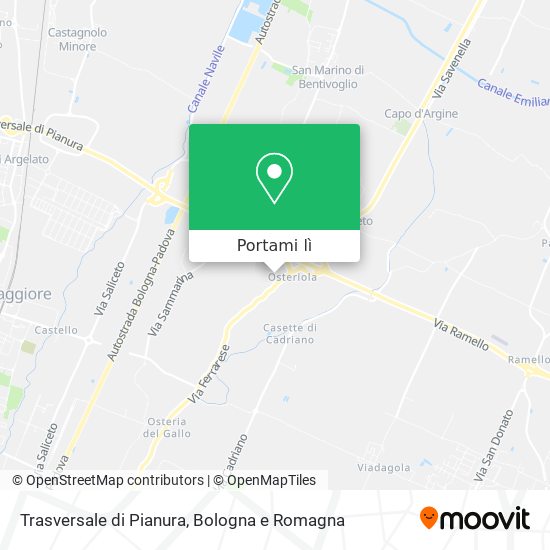 Mappa Trasversale di Pianura