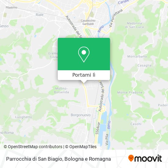 Mappa Parrocchia di San Biagio