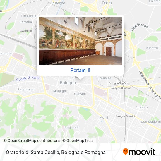 Mappa Oratorio di Santa Cecilia