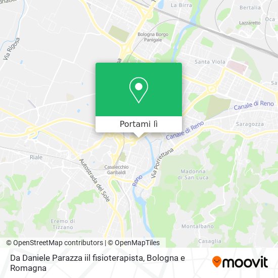 Mappa Da Daniele Parazza iil fisioterapista