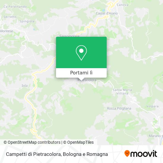 Mappa Campetti di Pietracolora