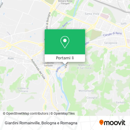 Mappa Giardini Romainville