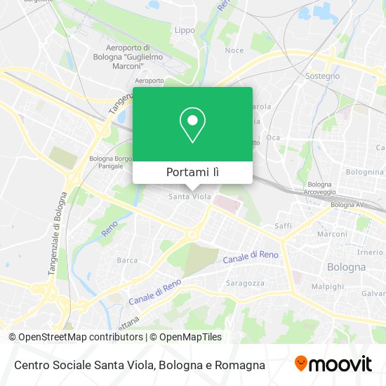 Mappa Centro Sociale Santa Viola