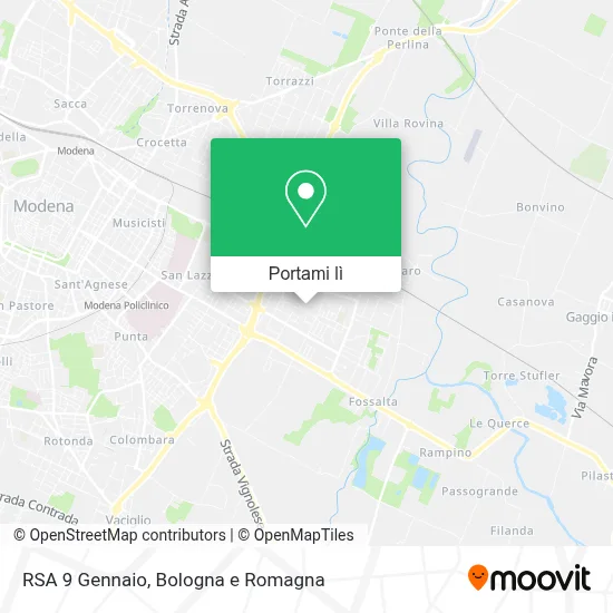 Mappa RSA 9 Gennaio