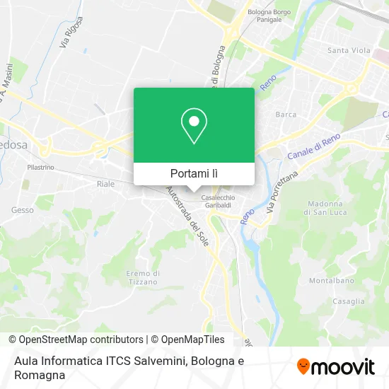 Mappa Aula Informatica ITCS Salvemini