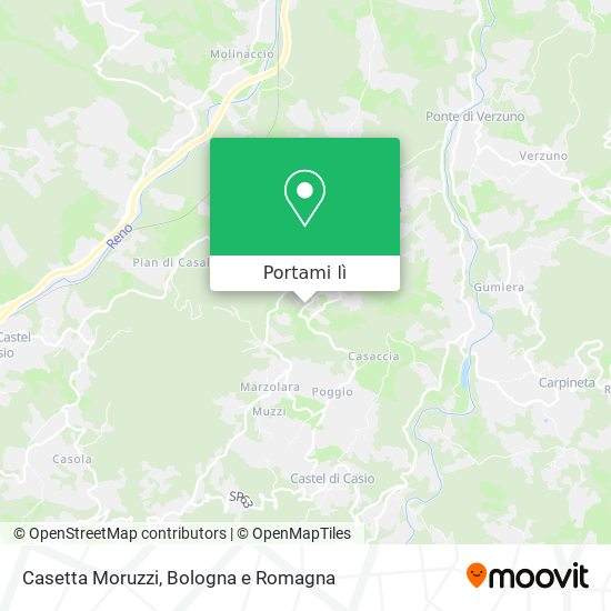 Mappa Casetta Moruzzi
