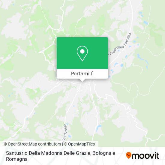 Mappa Santuario Della Madonna Delle Grazie