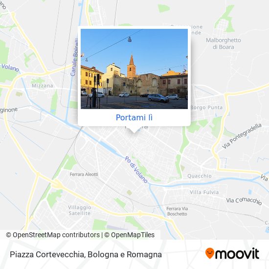 Mappa Piazza Cortevecchia