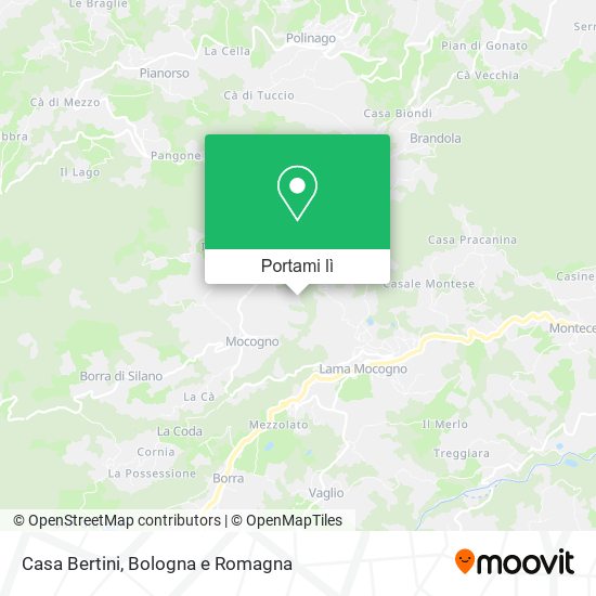Mappa Casa Bertini