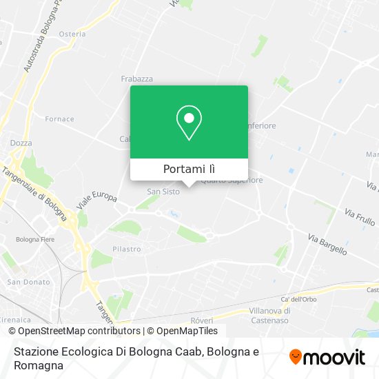 Mappa Stazione Ecologica Di Bologna Caab