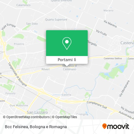 Mappa Bcc Felsinea