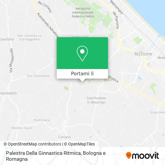 Mappa Palestra Della Ginnastica Ritmica