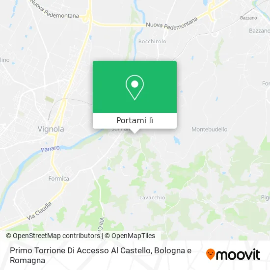 Mappa Primo Torrione Di Accesso Al Castello