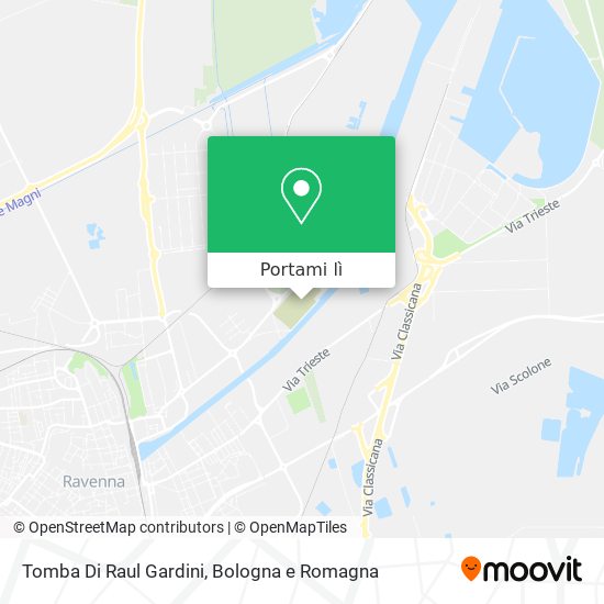 Mappa Tomba Di Raul Gardini