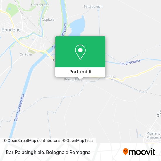 Mappa Bar Palacinghiale