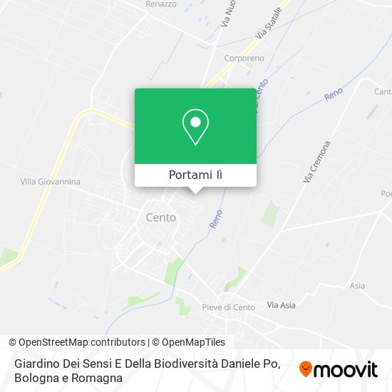 Mappa Giardino Dei Sensi E Della Biodiversità Daniele Po