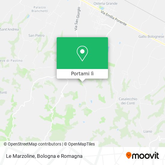 Mappa Le Marzoline
