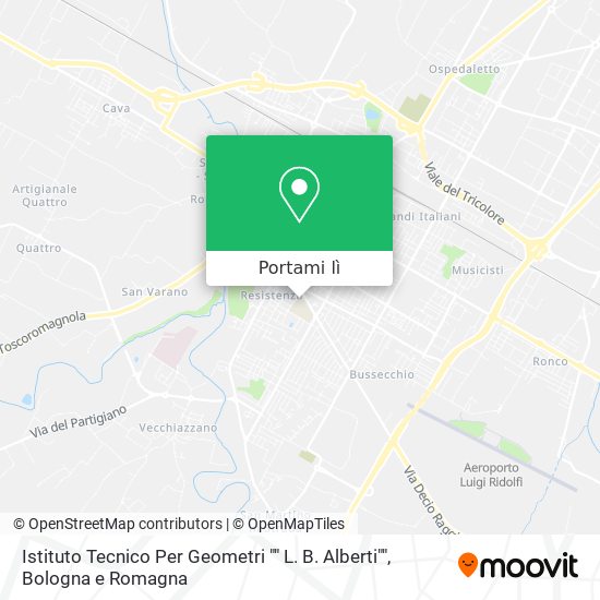 Mappa Istituto Tecnico Per Geometri "" L. B. Alberti""