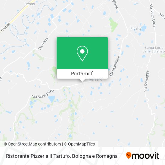 Mappa Ristorante Pizzeria Il Tartufo