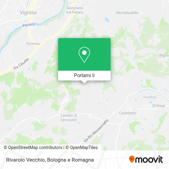 Mappa Rivarolo Vecchio