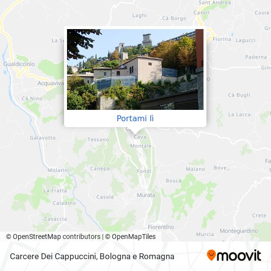 Mappa Carcere Dei Cappuccini
