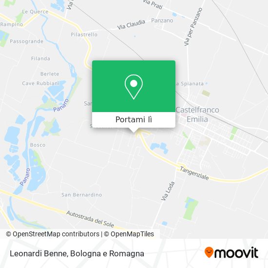 Mappa Leonardi Benne
