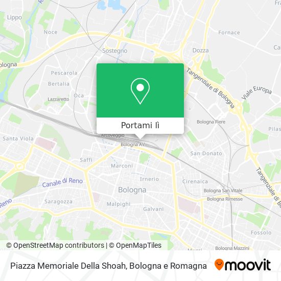 Mappa Piazza Memoriale Della Shoah